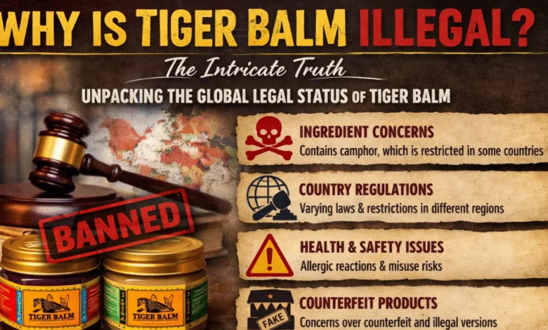 Why Is Tiger Balm Illegal? A Clear, Trusted, and Helpful Guide 1 Why Is Tiger Balm Illegal